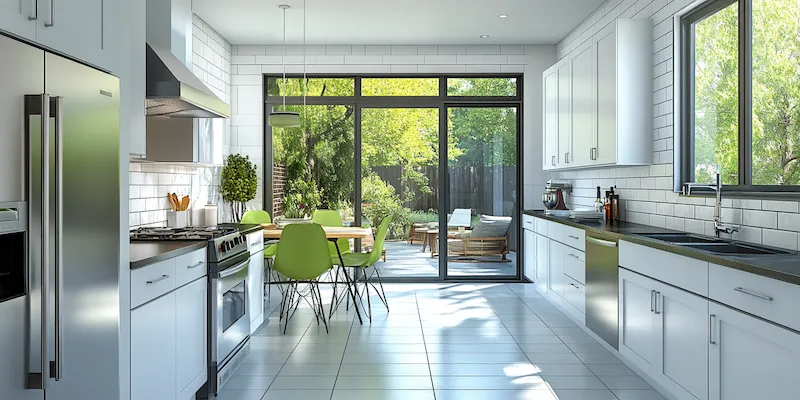 Białe meble kuchenne jakie płytki?