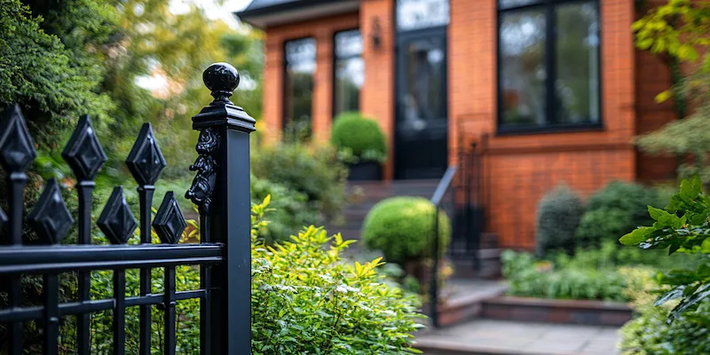 Czym pomalować metalowe ogrodzenie?